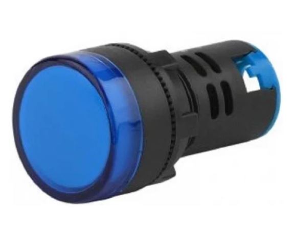 ЛАМПА AD16-22DS(LED)МАТРИЦА D22ММ СИНИЙ