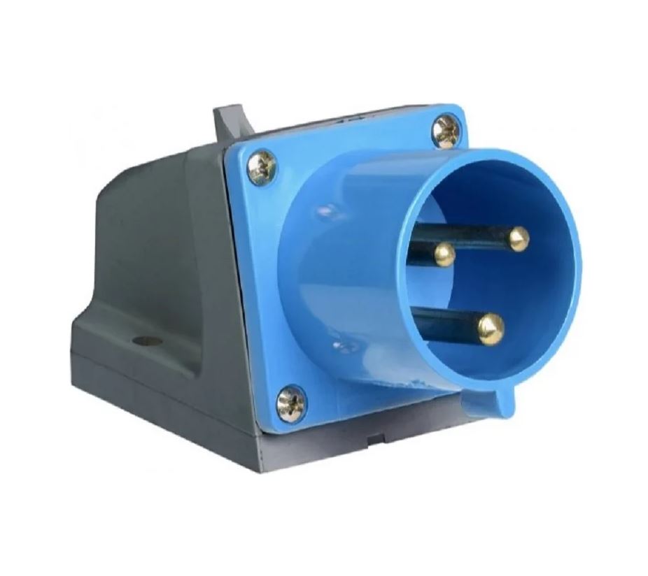 ВИЛКА СТАЦИОНАРНАЯ AM-513 16A 220V~250V