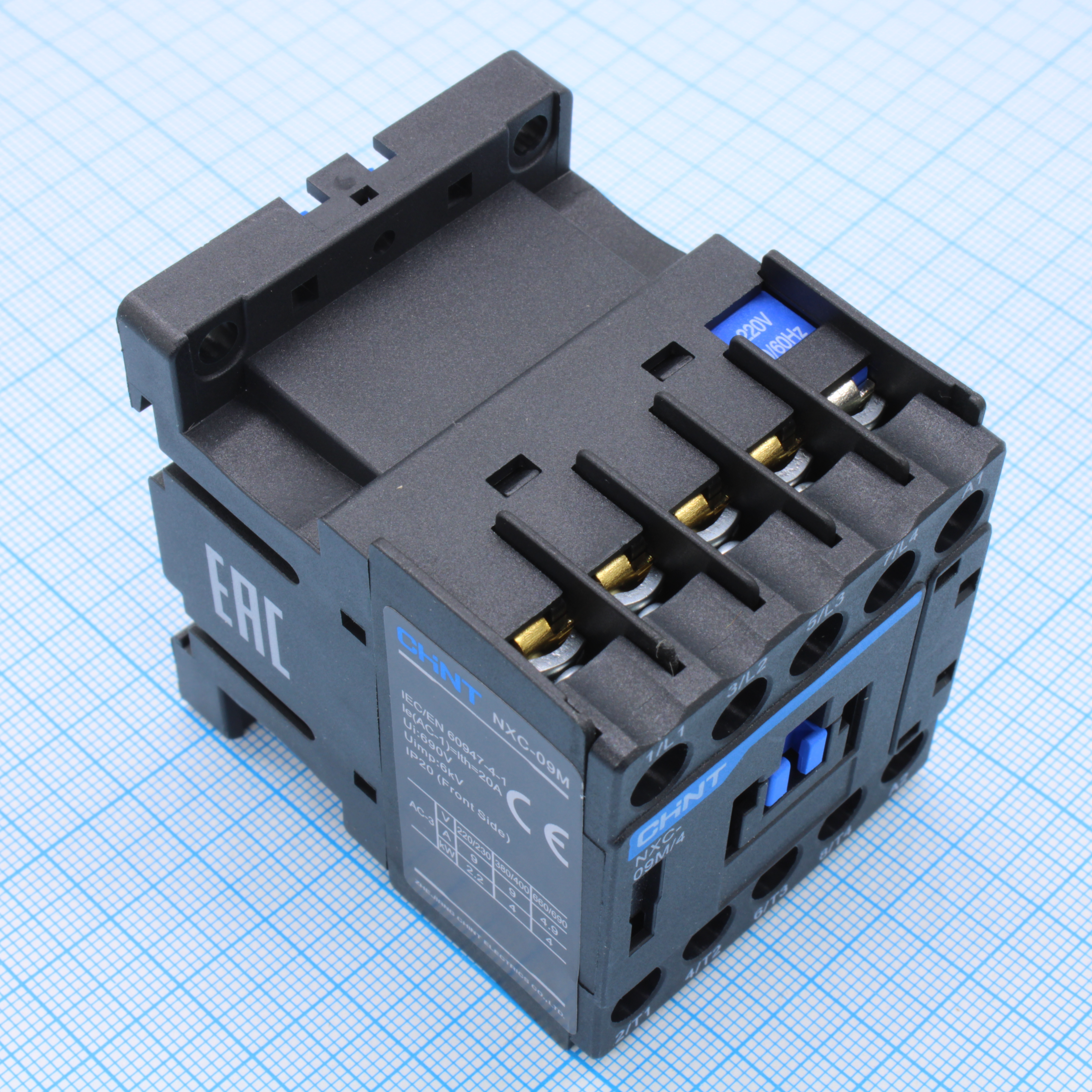 Фото товара Контактор NXC-09M/4 220AC 4НO 50/60Гц (R) 836600