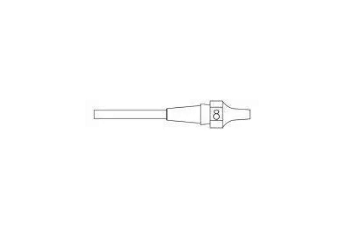 XDS 8 desoldering tip 1.5X2.9   L 10.5mm