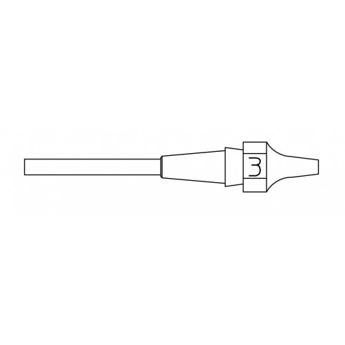 XDSL 3 desoldering tip 1.0X2.3 L=10.5mm