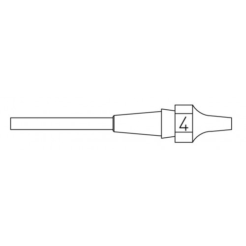 XDSL 4 desolder tip 1.2x2.5 L=10.5mm