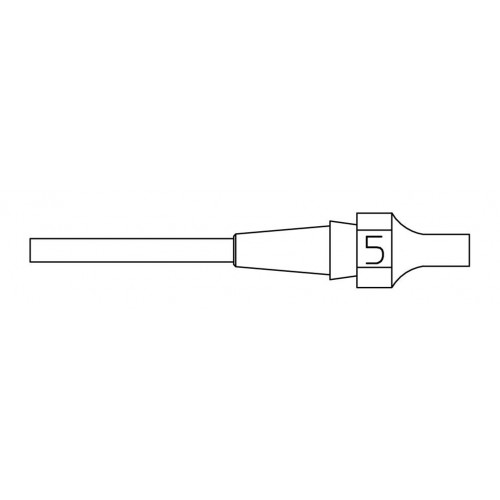 XDSL 5 desolder tip 1.8x3.3 L=10.5mm