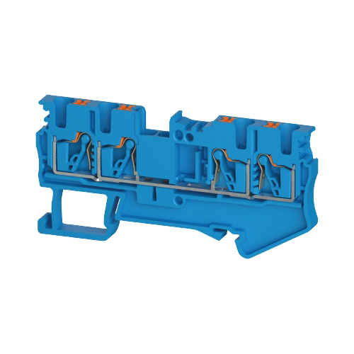 Проходная клемма WTPN 2.5 D2/2 BL