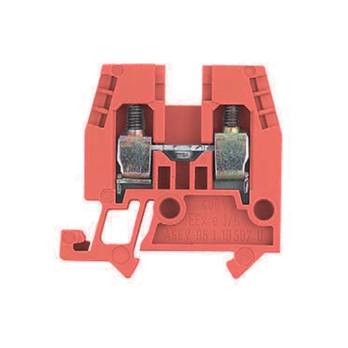 Проходная клемма (MINI) WKM 2.5/15 Red