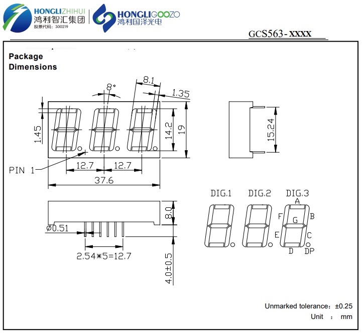 GCS0563DH2C1BD-4.0