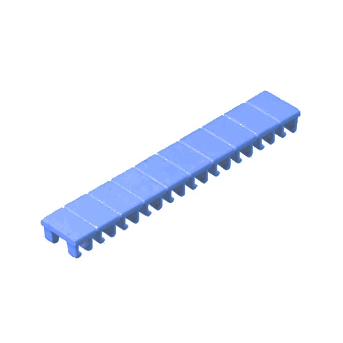 Маркировка для клемм (полоска) 9705 A/5/10 BLUE