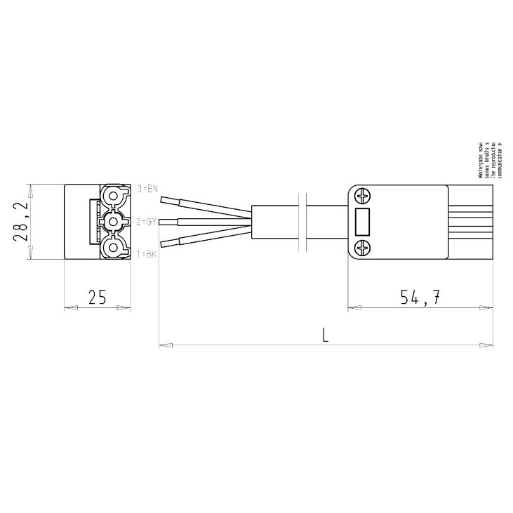Кабельная сборка GST18i3KS-S 15AA 30BR05
