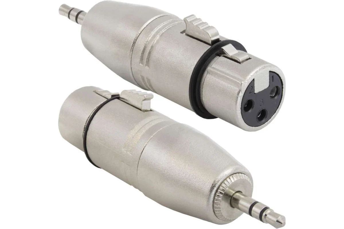 JD-486 / XLR 3P F-MINI JACK 3.5 M