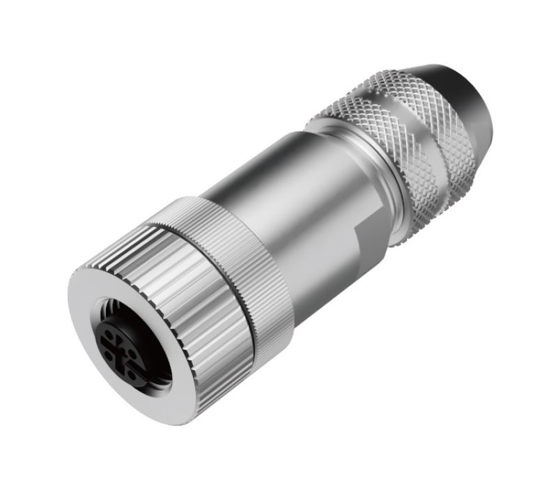 Розеточный разъем на кабель, M12, M12A12FZSFWSC408005