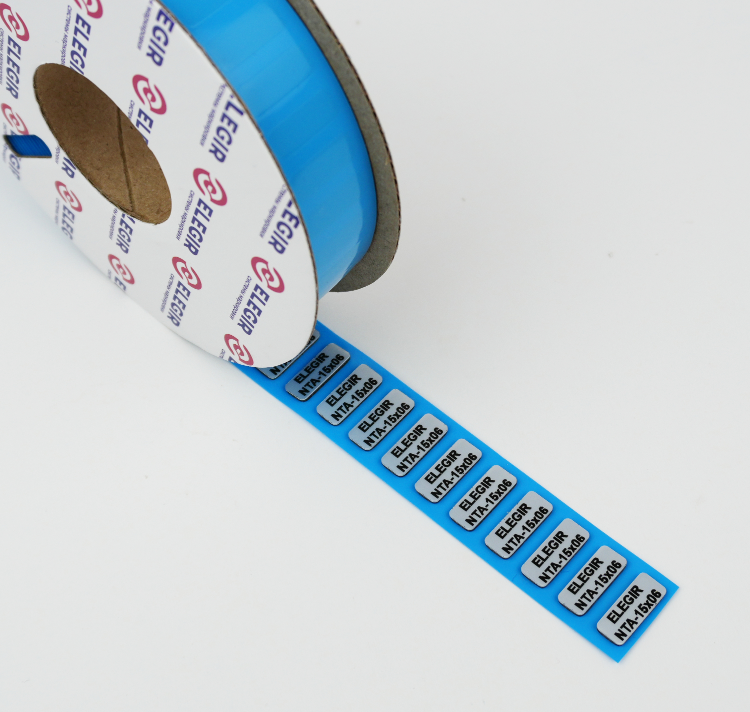 Маркировочная наклейка NTA-15х06 алюминий (уп.600 шт), 1411506