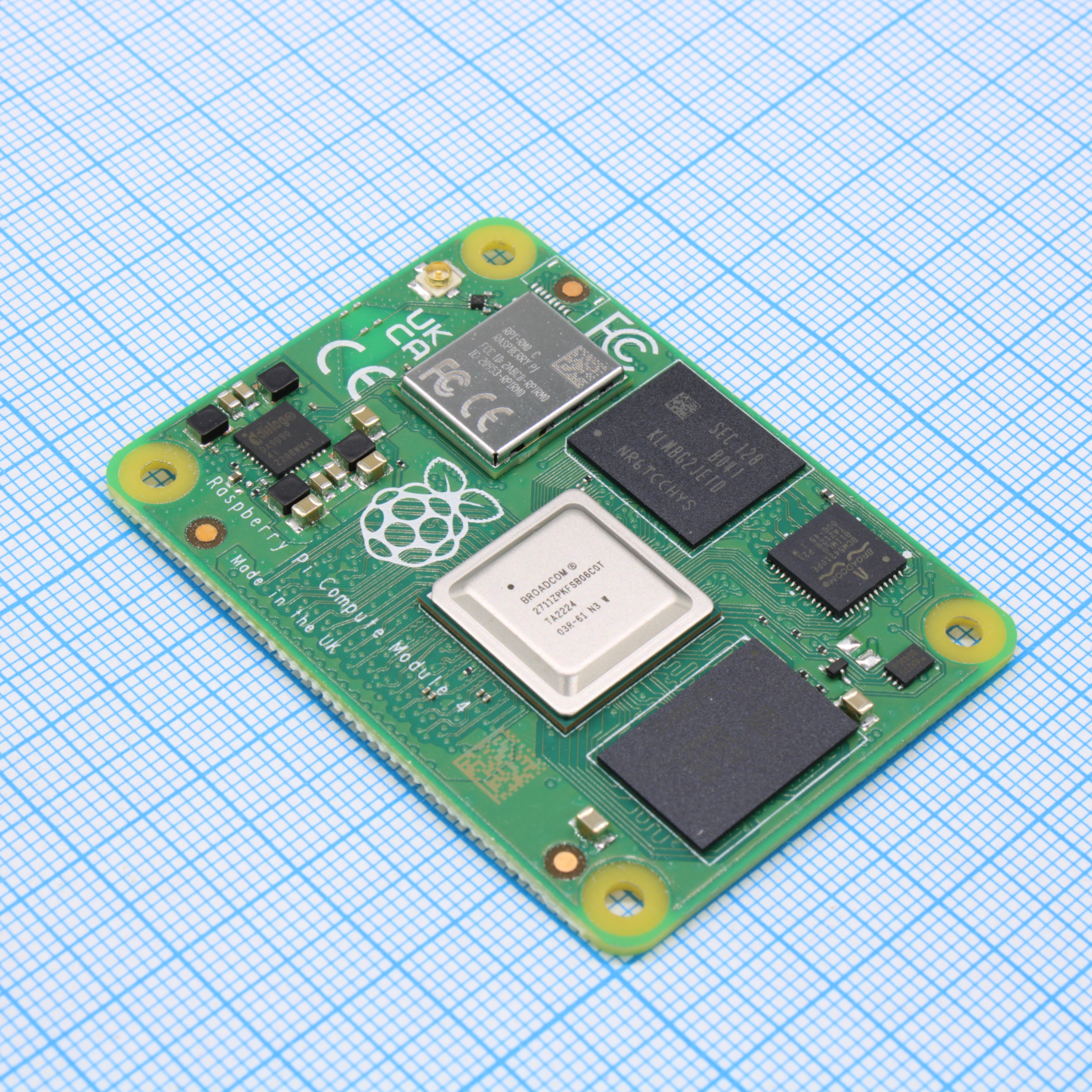Raspberry Pi Compute Module 4 (WIRELESS, 2GB RAM, 32GB EMMC)