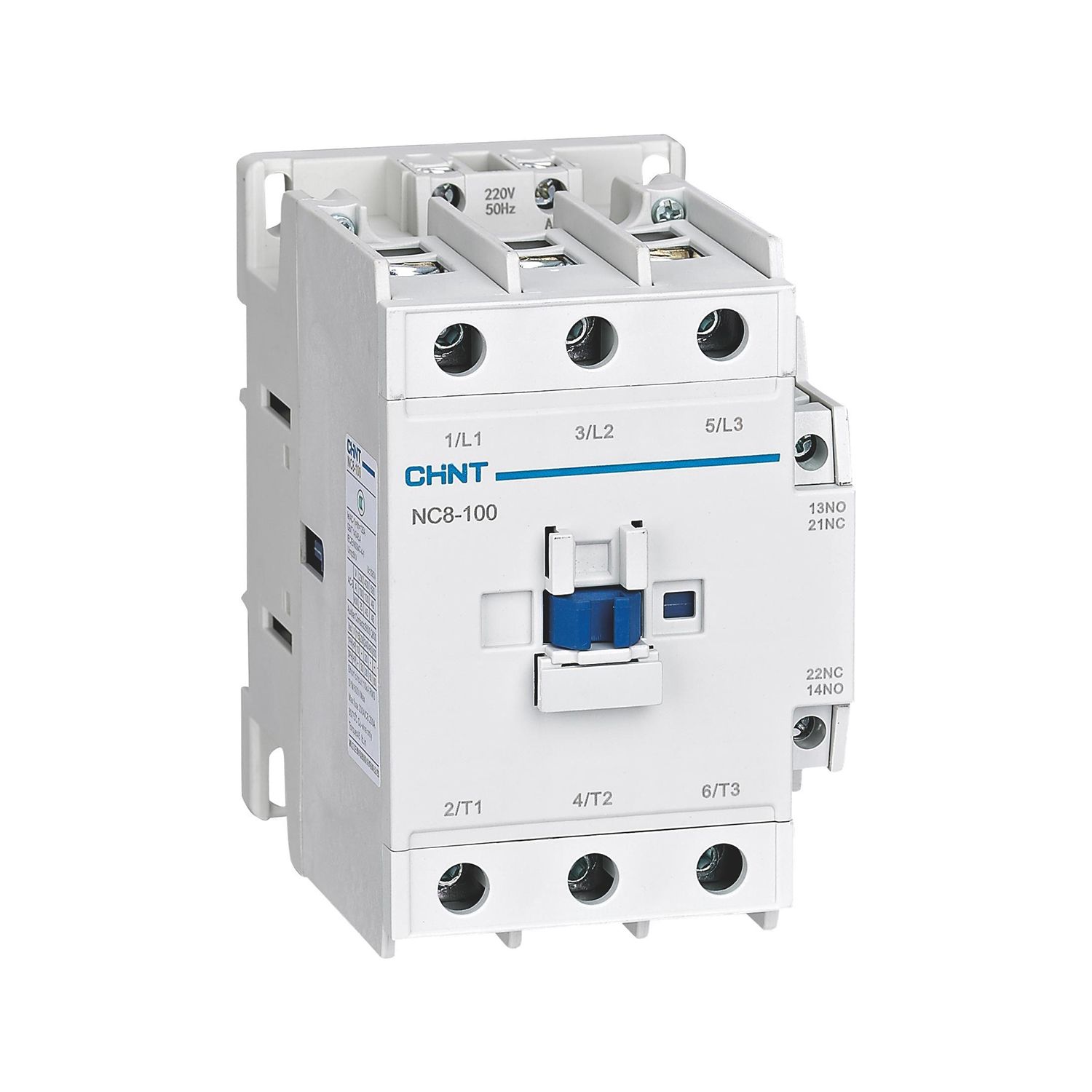 Контактор NC8-100/W 3P 100А AC/DC (24~60В) 1НО+1НЗ (R) 506523