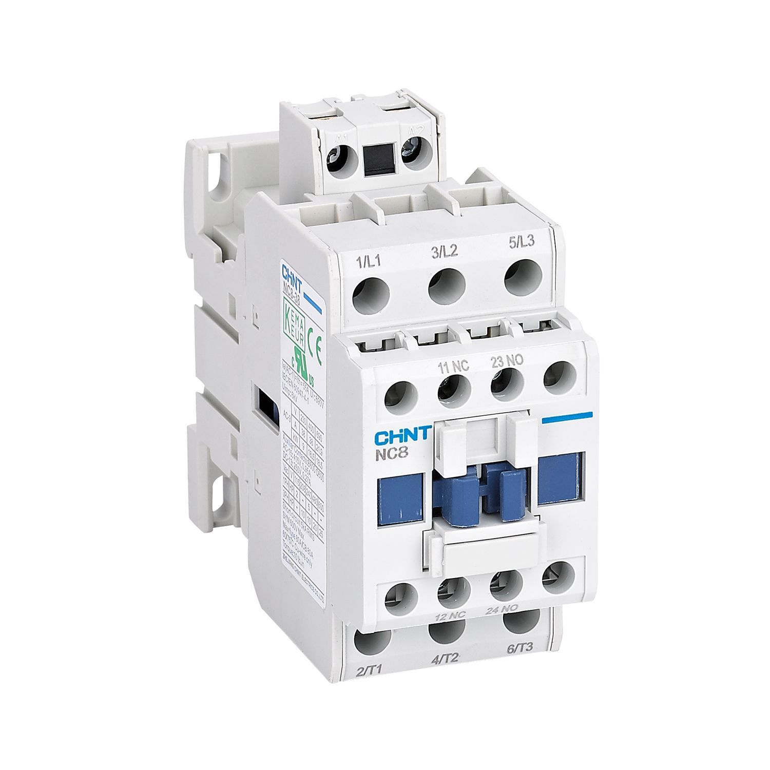 Контактор NC8-38/W 3P 38А AC/DC (24~60В) 1НО+1НЗ (R) 572312