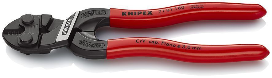 CoBolt S болторез компактный, 160 мм, обливные ручки, SB KN-7101160SB