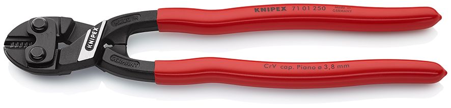 CoBolt XL болторез компактный, 250 мм, обливные ручки KN-7101250