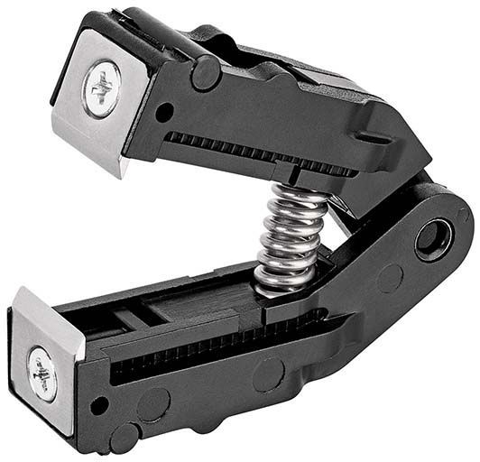 KNIPEX NexStrip Стриппер автоматический 3-в-1, 0.03-10 мм? AWG 32-8, рез до 10 мм?,  обжим: квадрат, 0.25-4 мм?, 2 х 2.5 мм?, 190 мм KN-1272190