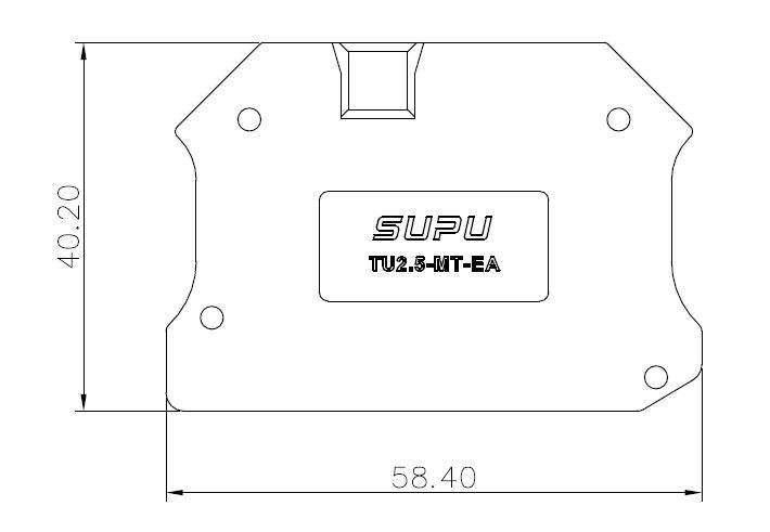 Боковая крышка TU2.5-MT-GY-EA